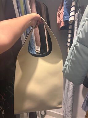 Coperni SWIPE tote bag-Beige
